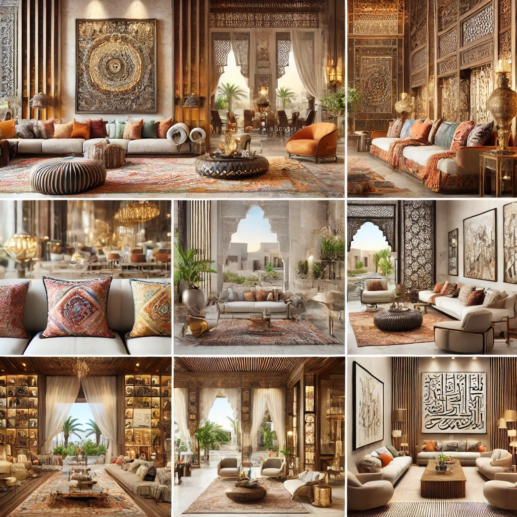 smddecoration.com/smdturkiyedecoration/vi/Imagecenter/f7f9e/Dekorasyon stillerindeki çeşitliliği sergileyen çeşitli Suudi Arabistan iç mekan tasarımları